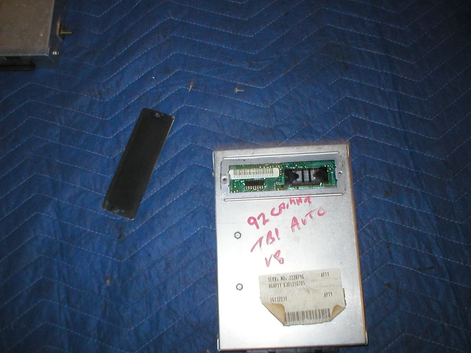 1988-1992 V-8 auto. trans. PROM APTY Serv# 1228746 Camaro Firebird ECM TBI GM - Image 4 of 4