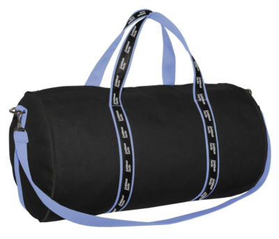 NEW Rare Goldman Sachs Duffle Banker Bag Navy Baby Blue