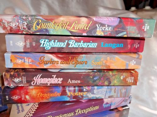 Harlequin Romance Books Lot of 20 Variety Mixed Great Condition VTG 80's-90's - Picture 2 of 8