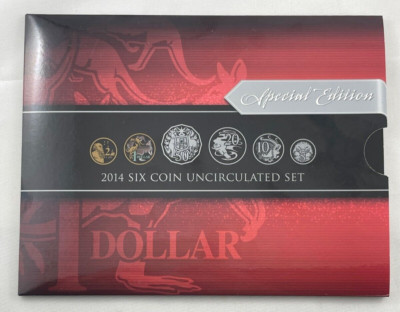 2014 Six Coin Uncirculated Set - Special Edition $1 - Royal