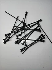 Bulk Lot of 20 Black Antenna Whip 8H #2569 — Custom & Compatible