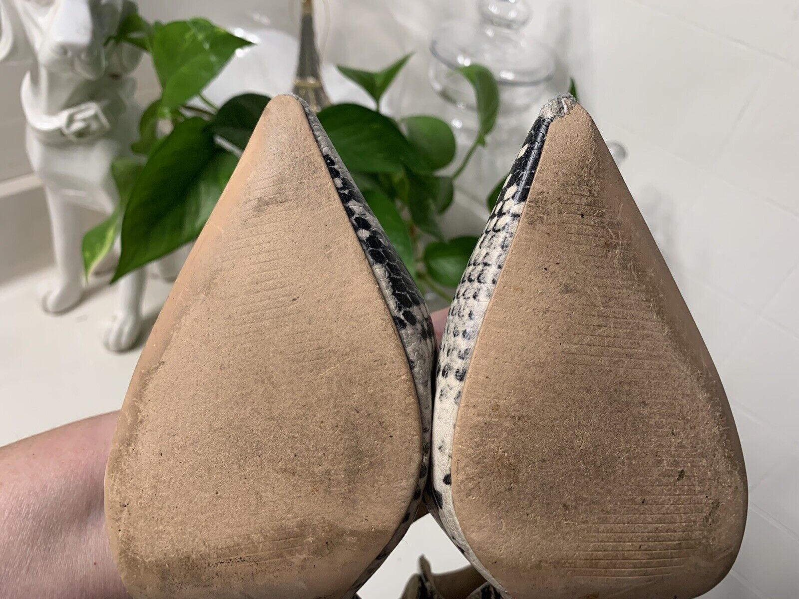 Steve Madden Python Snake Heels 8M - image 11