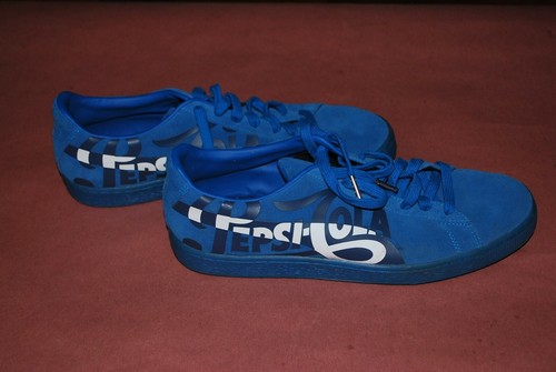 puma suede pepsi cola