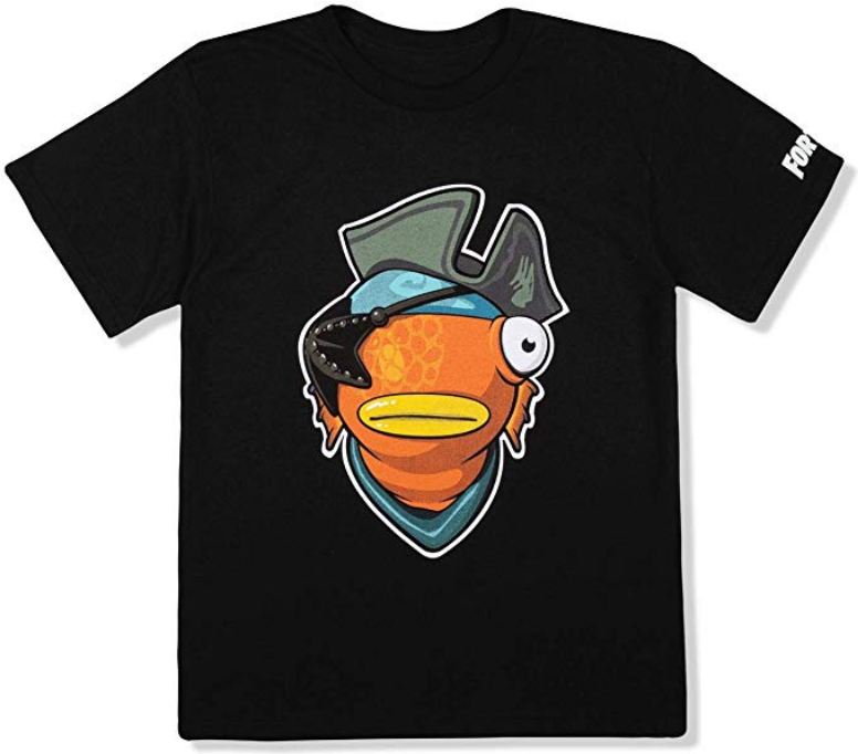 Fortnite Boys Skin Pirate Fishstick Graphic T Shirt Sizes Xl 14 16