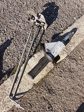 COPPIA GANCI SCOCCHE COFANI PANCE LATERALI PIAGGIO VESPA PX