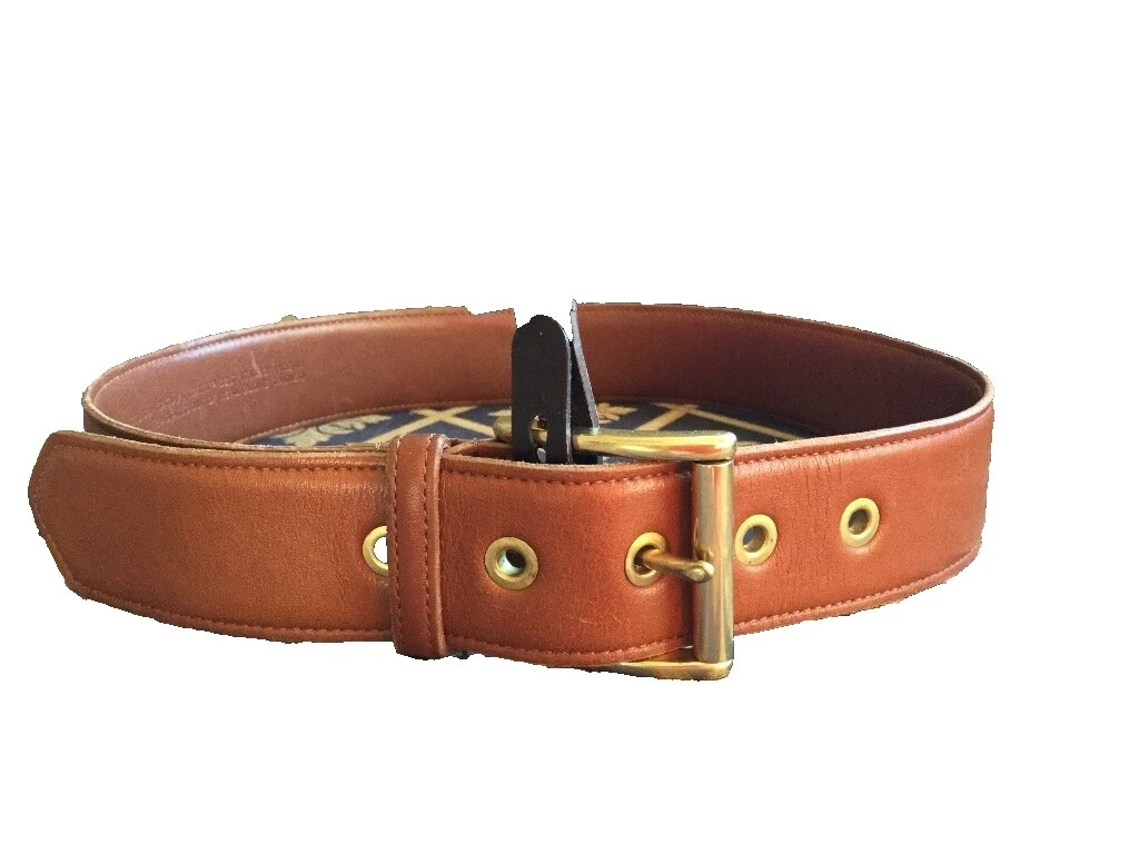 Glam Rock Leather 1980s Vintage Belts