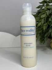 Face Reality Skincare Antioxidant Scrub Exfoliating Cleanser 6.0 fl oz (180ml)