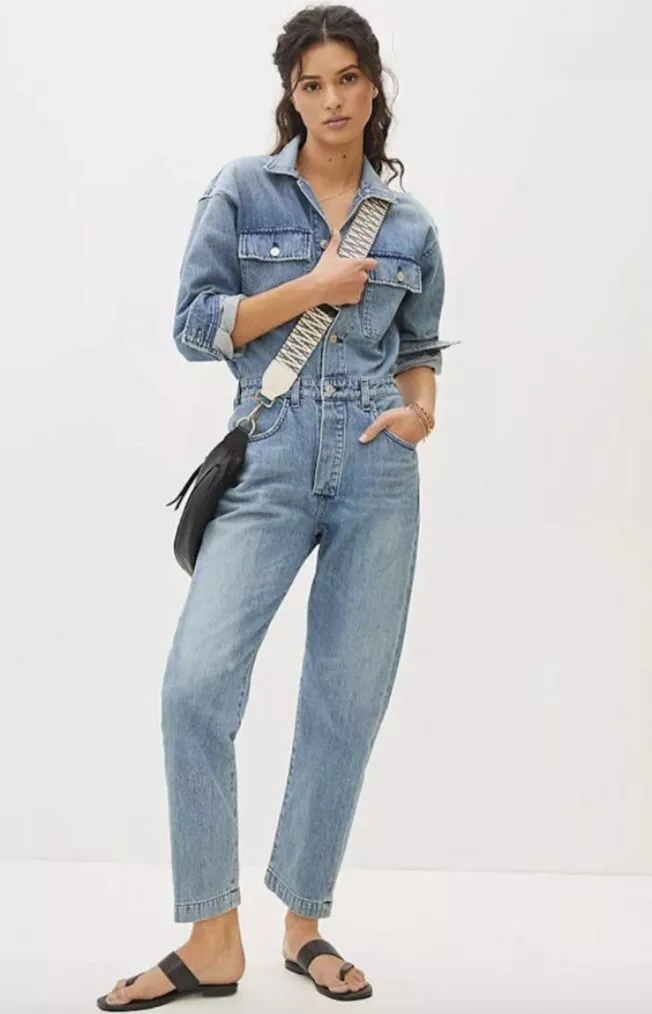 Citizens of sale humanity denim jumpsuit