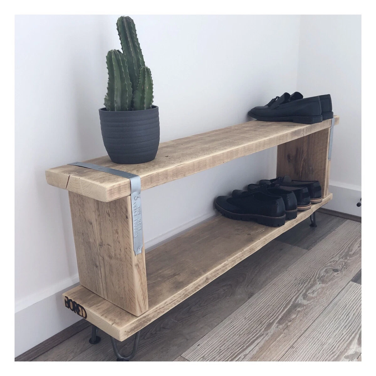 Farmhouse shoe rack bench outlet