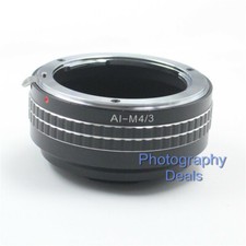 AI-M43 Lens Adapter for Nikon F AI AIS Lens to Micro 4/3 M4/3 M43 MFT GH5 Camera
