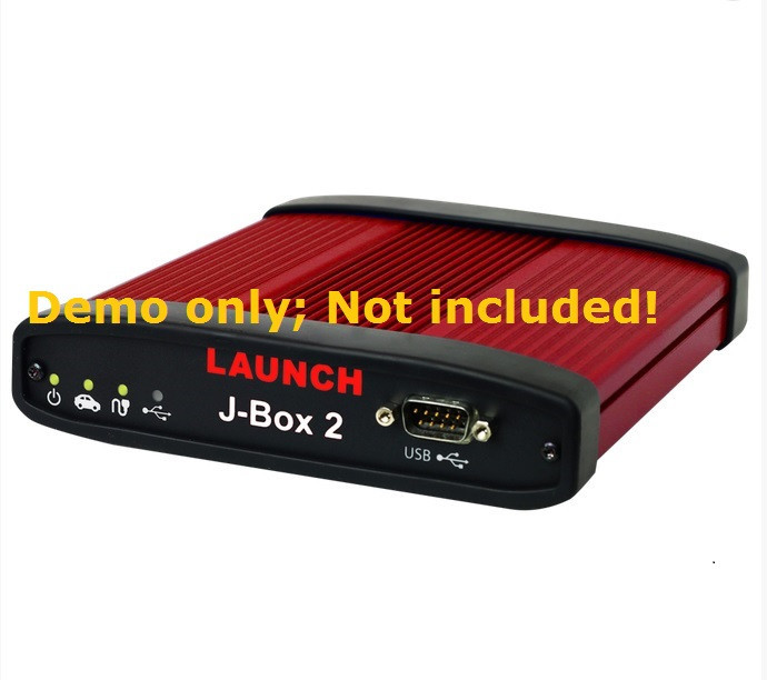 OBDII OBD2 Cable Launch J-Box J-Box 2 J-Box 3 J2534 Pass Thru