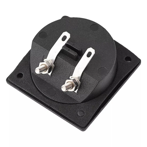 4x Lautsprecher Box Terminal 2 Draht Rund Feder Cup Stecker Subwoofer Gehäuse - Bild 9 von 14
