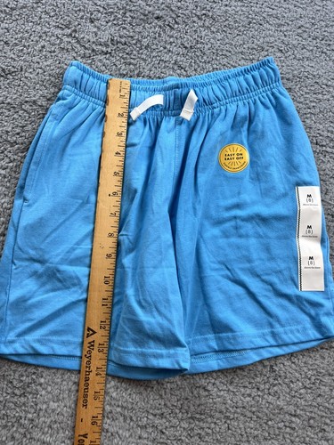 3x Cat & Jack Boy's Size Medium (8) Pull on Shorts Blue - Picture 5 of 8