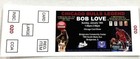 BOB LOVE Signed Chicago Bulls 1968-76 vs Cavaliers (c) B&W photo COA — photo 4