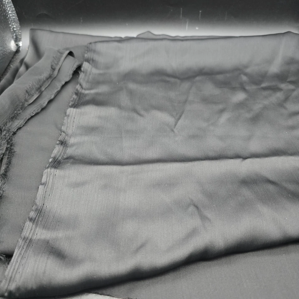 Tecido transparente preto 1 jarda 60 polegadas de largura - Imagem 2 de 4