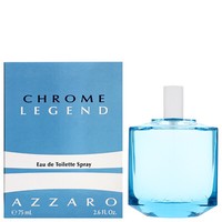 Azzaro Chrome Legend 75ML Eau De Toilette Spray Nagelneu & Versiegelt