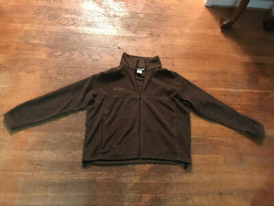 columbia brown fleece