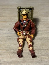1992 GI Joe General Hawk Talking Battle Commander Action Figure No Sound