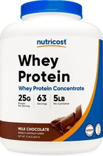 Nutricost Whey Protein Concentrate (Chocolate) 5 LBS