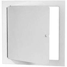 Premier 18x18 Universal Steel Flush Access Panel Door w/Screwdriver Latch, Wh...