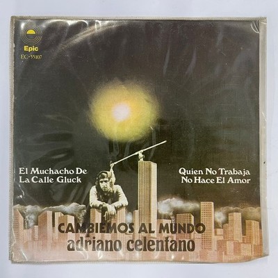 ADRIANO CELENTANO - CAMBIEMOS AL MUNDO - 1974 MEXICAN 7'' EP PS