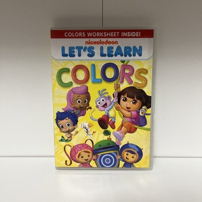 Nickelodeon Let s Learn Colors DVD Very Good Condition DVD Nick Jr