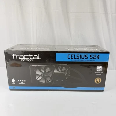 Fractal Design Celsius S24 Pre-Filled CPU Water Cooling System NEW - Image 1 of 4