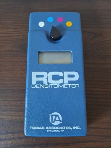 Tobias Associates TA RCP Densitometer Portable 4 Color Reflection w/Case