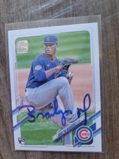 Brailyn Marquez Signed 2021 Topps Ser 2 Baseball Card Chicago Cubs #404