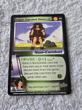 DBZ Dragon Ball Z Saiyan Appraisal Maneuver 198 CCG Unlimited Saiyan Saga MP