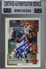 CAS Certified 2000 Upper Deck MVP Tim Couch #38 Sealed Auto 3c7