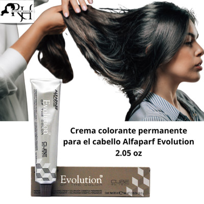 Tintes Alfaparf Evolution Permanent Hair Coloring Cream 2.05oz