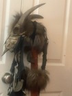 Foy’s Goat Skull Warrior/Witch Doctor Staff ~56” tall - Halloween Prop — photo 3