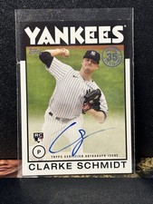 2021 Topps Clarke Schmidt 35th Retro Auto RC Rookie 