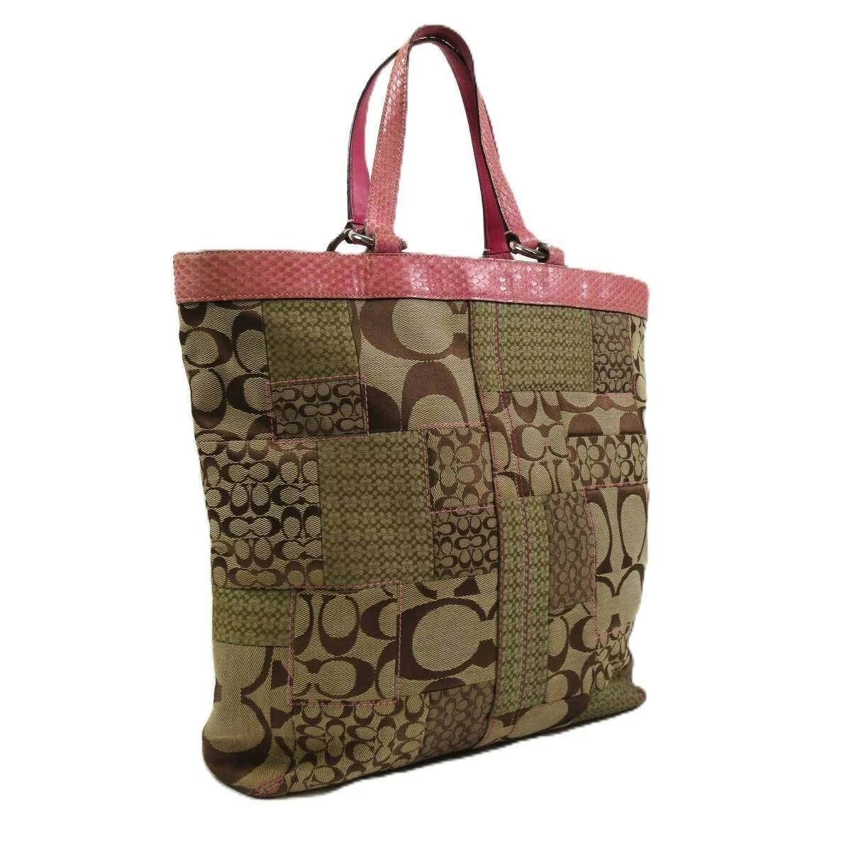 Coach Patchwork Tote Brown Bags & Handbags for Women for sale | eBay