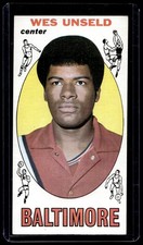 1969-70 Topps Wes Unseld RC Baltimore Bullets #56