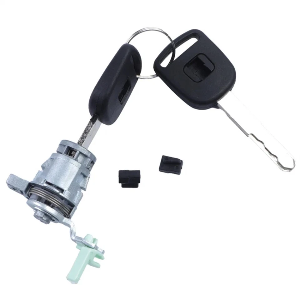 Cilindro de bloqueo de puerta izquierda del conductor con 2 llaves para Honda Pilot 2003-2008 72185-S9V-A21 Foto 4 de 4