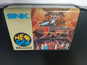 Quiz King of Fighters SNK Neo Geo AES ROM Game Cartridge With Box Manual Working