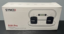 Wireless Lavalier Microphone SYNCO G1A1 Pro with Charging Case for Camera Vlog