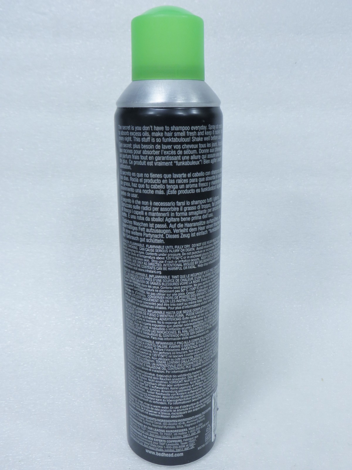 TIGI ROCKAHOLIC DIRTY SECRET DRY SHAMPOO 6.3 OZ  SCUFFED!