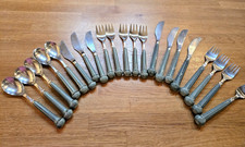 DENBY REGENCY SAGE/ONYX CUTLERY - AVAILABLE INDIVIDUALLY - GOOD CONDITION