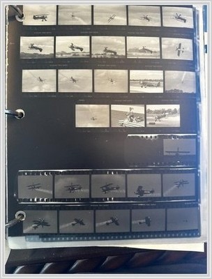 Oshkosh Airshow 1992 Kodak TMX 5052 Biplanes Negatives & Contact Sheet