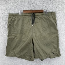 Nike Men s Size XXL Green Swim Shorts Trunks Mesh Lined Embroidered Swoosh EUC