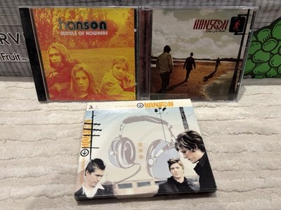 Hanson 3 CD Lot Middle of Nowhere Underneath The Walk MMMBop Pop Rock
