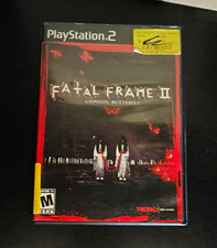 Tecmo Fatal Frame II: Crimson Butterfly PS2 Manual Included 2003 Tested