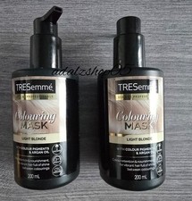 2x Tresemme Colouring Mask Light Blonde With Colour Pigments&Argan Oil 200mlEach