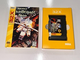 Zaxxon&rsquo;s Motherbase 2000 Sega Genesis 32x Complete in Box CIB Authentic-SHRINK!