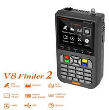 GTmedia V8 Finder 2 Digital Satellite Meter DVB-S2 1080P HD Sat TV Signal Finder