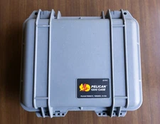 Gray Pelican 1200 Case Black with Foam - GREAT CONDITION