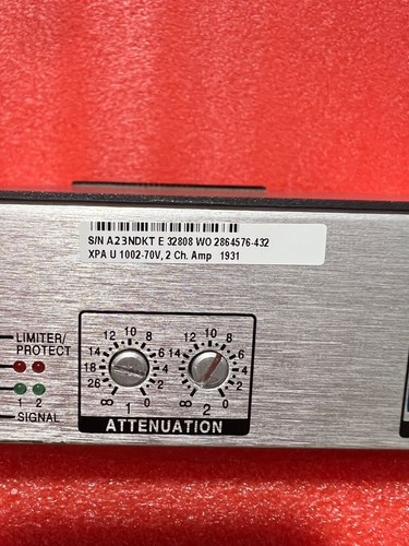 Amplificador de potencia de audio de 2 canales Extron XPA Ultra U 1002-70V - Imagen 3 de 3
